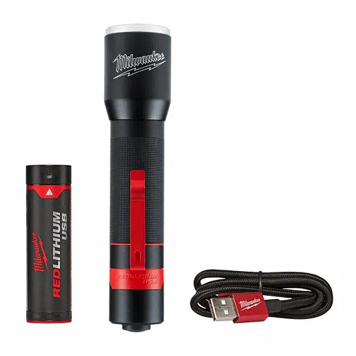 USB Rechargeable 700L Flashlight 2110-21