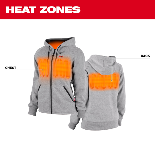 M12™ WOMEN’S HEATED HOODIE M 336G-21M