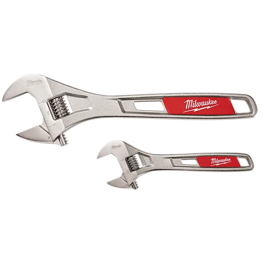 2 Pc. 6" & 10" Adjustable Wrench Set 48-22-7400