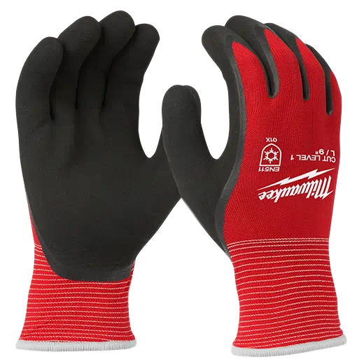 Cut Level 1 Winter Dipped Gloves M 48-22-8911