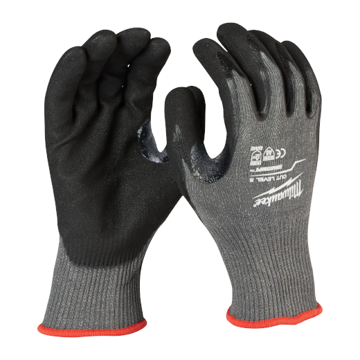 Cut Level 5 Nitrile Dipped Gloves XL 48-22-8953