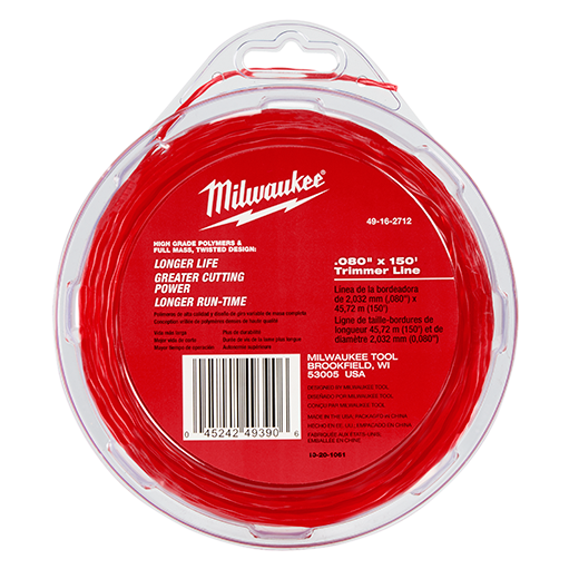 .080" x 150' Trimmer Line 49-16-2712