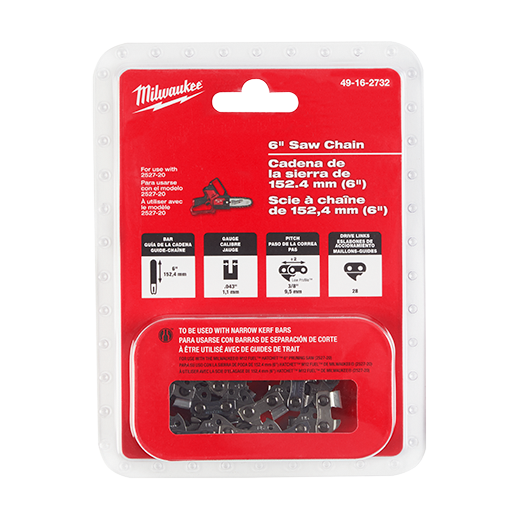 Milwaukee® 6" Saw Chain 49-16-2732